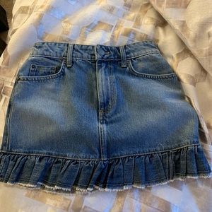 Jean skirt